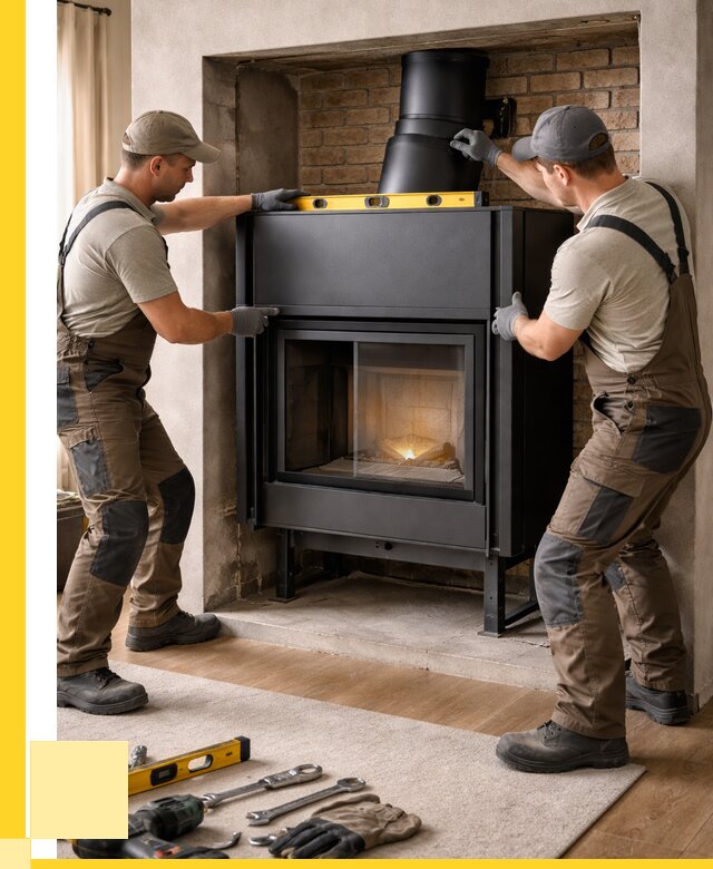 Установка каминных топок в Урюпинске под ключ от 18542 р. | ЭриданРюп