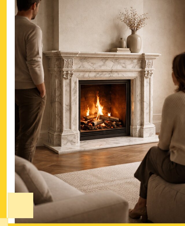 Мраморные камины под ключ в Урюпинске от 257525 р. | ЭриданРюп