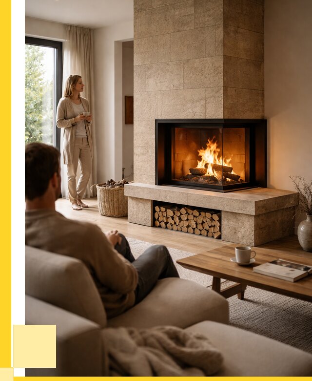 Угловые камины из кирпича установка в Урюпинске от 154515 р. ЭриданРюп