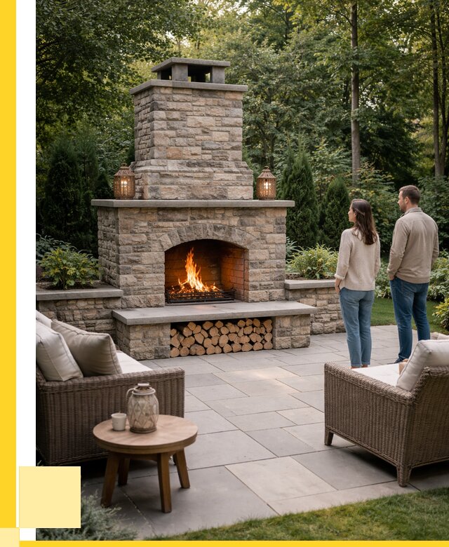 Уличные камины из кирпича в Урюпинске от 154515 р. | ЭриданРюп