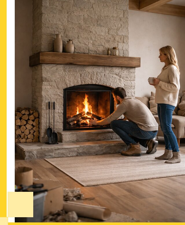 Камины для загородного дома в Урюпинске от 360535 р., ЭриданРюп