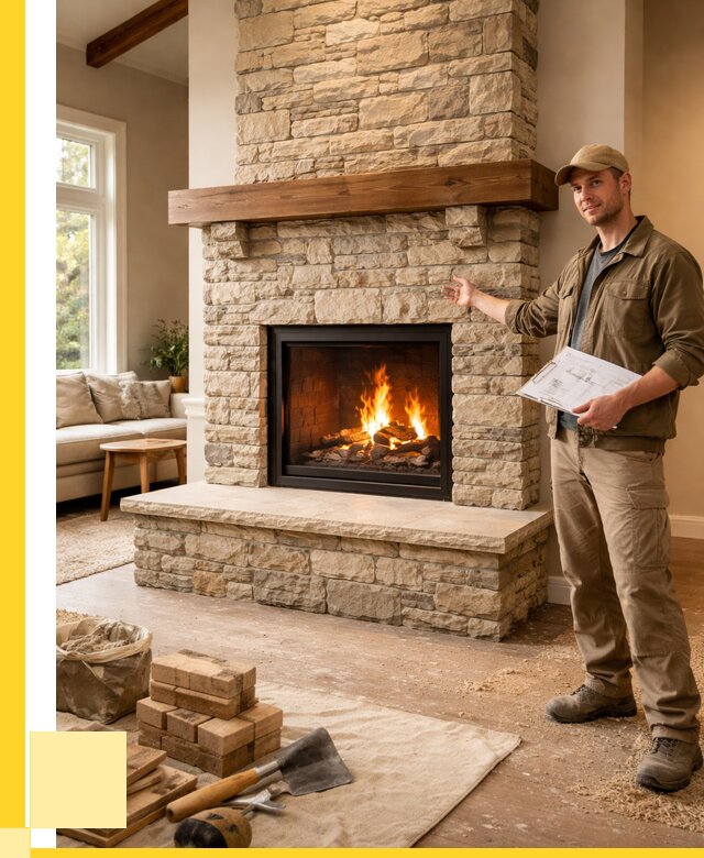 Камины под ключ в Урюпинске от 185418 р. | ЭриданРюп — установка