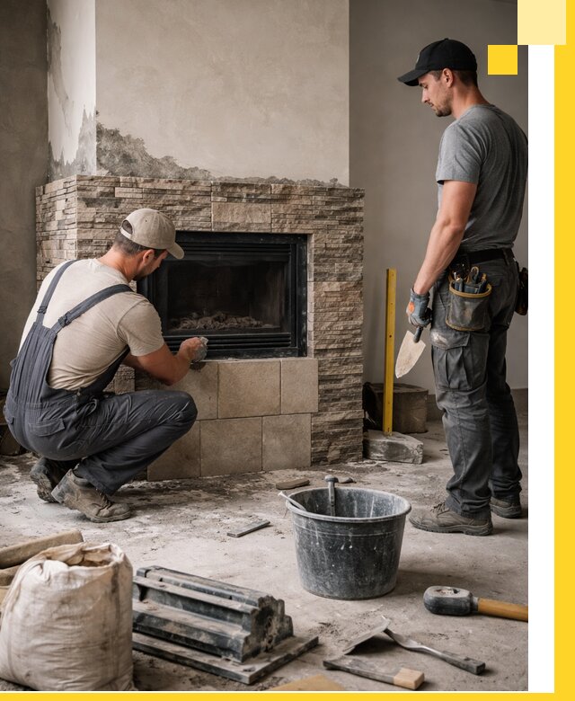 Камины под ключ в Урюпинске: проект, изготовление и монтаж