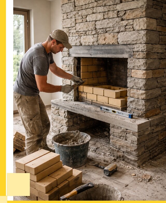 Кладка каминов и камина в Урюпинске от 25753 р. ЭриданРюп