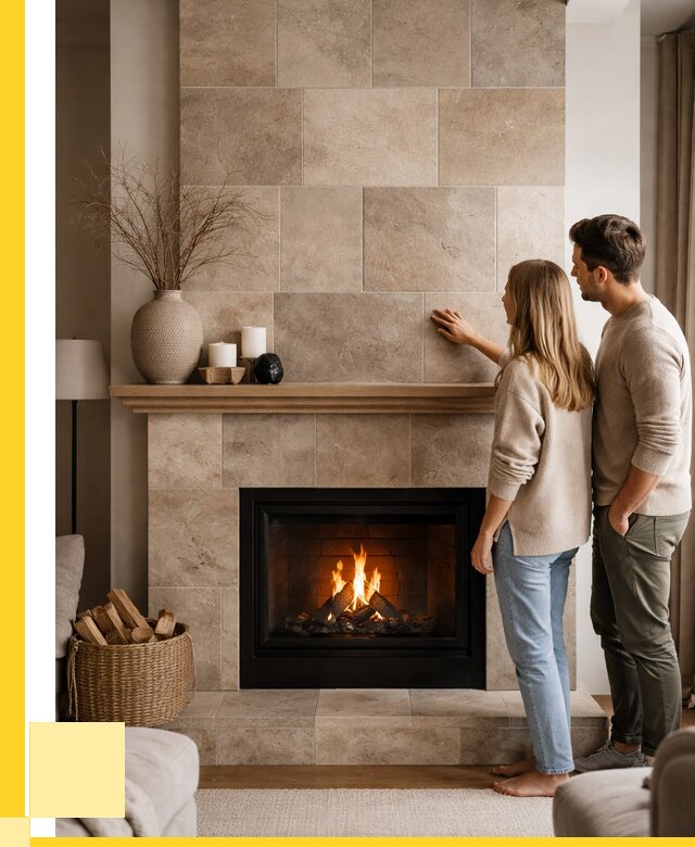 Облицовка каминов керамогранитом в Урюпинске от 4635 р. | ЭриданРюп