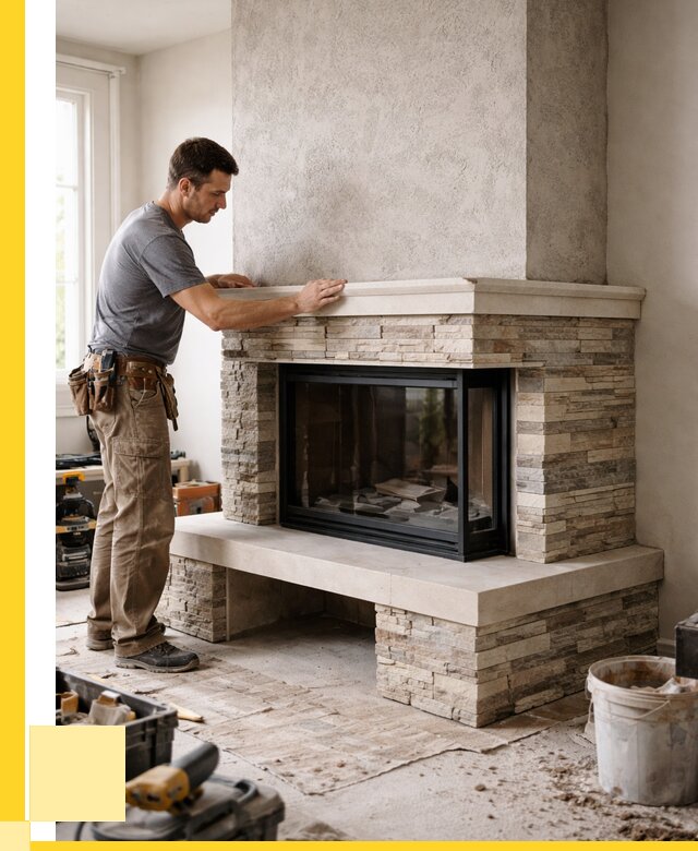 Изготовление каминов под ключ в Урюпинске от 154515 р. | ЭриданРюп