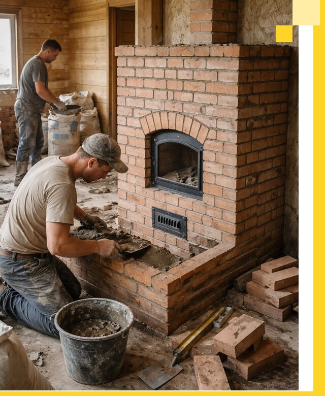 Профессиональное строительство печей в Урюпинске под ключ