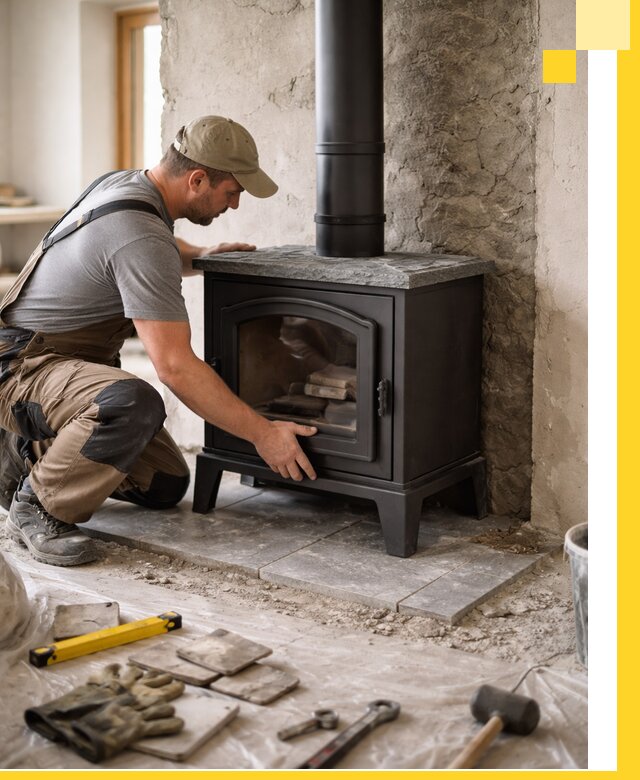 Профессиональный монтаж печей и каминов в Урюпинске под ключ