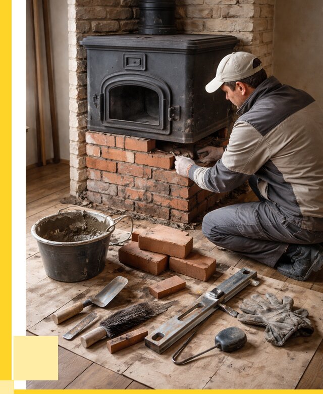 Ремонт печей в Урюпинске от 12361 р., услуги печника ЭриданРюп