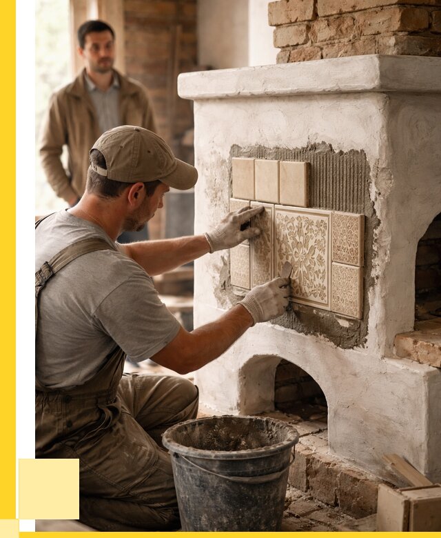 Отделка печей и банных печей в Урюпинске от 36054 р. | ЭриданРюп