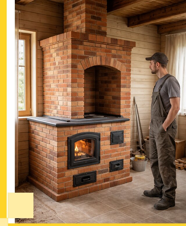 Кирпичные печи в Урюпинске: купить от 154515 р. | ЭриданРюп