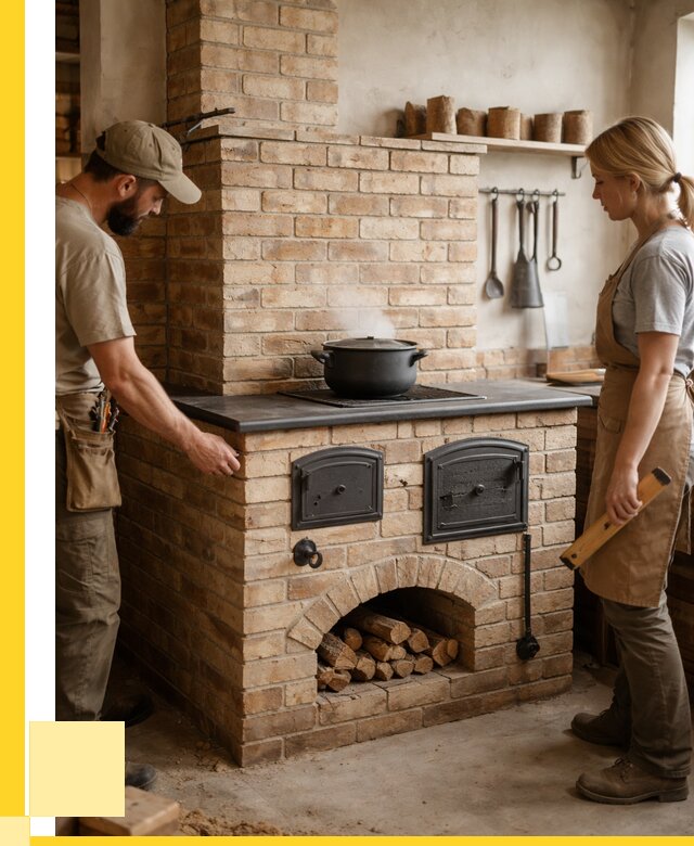 Варочно отопительные печи в Урюпинске от 92709 р. | ЭриданРюп