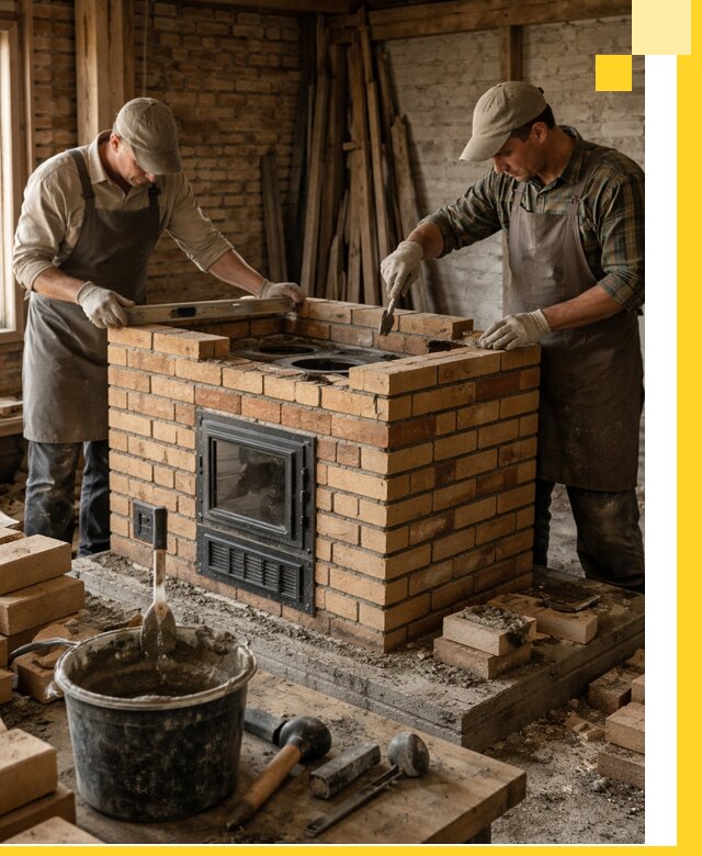 Изготовление и установка варочных печей под ключ в Урюпинске