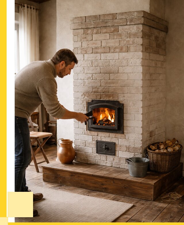 Печь голландка из кирпича в Урюпинске от 87559 р. | ЭриданРюп