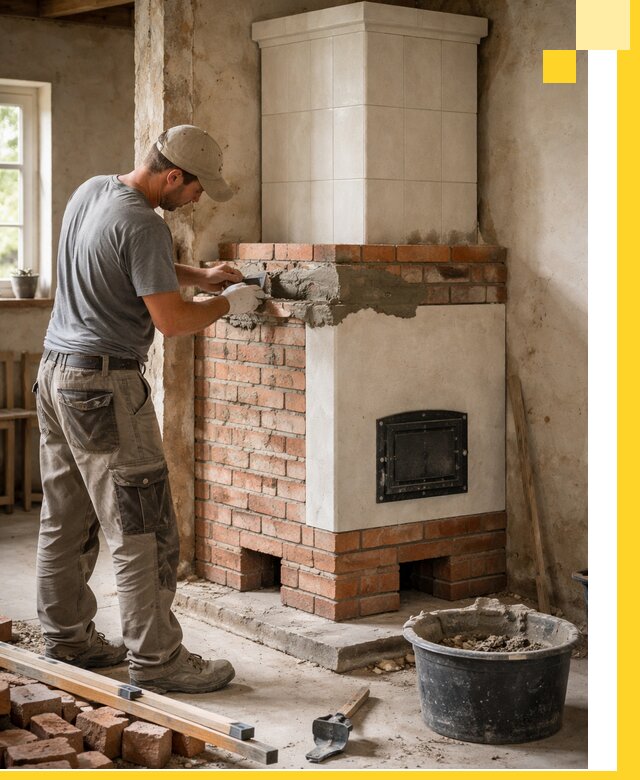 Изготовление и установка печей-голландок под ключ в Урюпинске