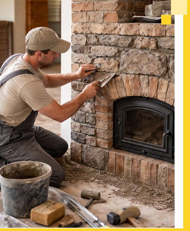 Печи для дома под ключ в Урюпинске, установка и доставка