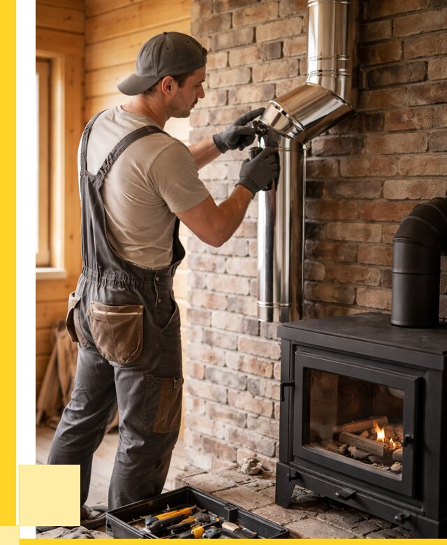 Монтаж дымоходов для печей в Урюпинске от 7726 р. | ЭриданРюп