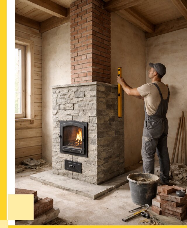 Печи и дымоходы под ключ в Урюпинске от 46355 р., ЭриданРюп