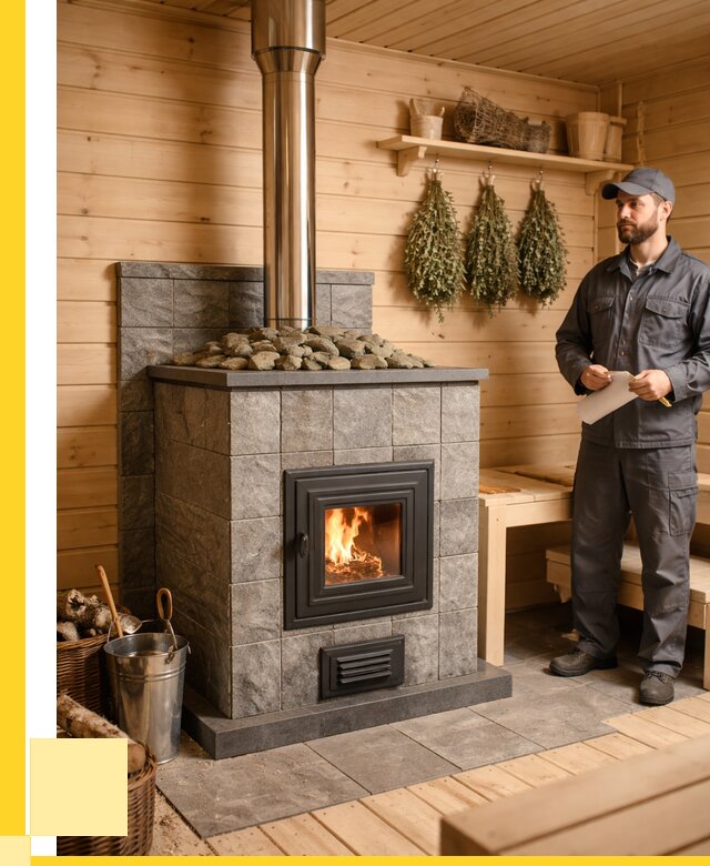 Печи для бани под ключ в Урюпинске от 123612 р. | ЭриданРюп