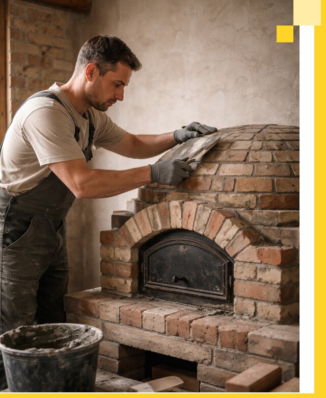 Изготовление и монтаж помпейских печей на заказ в Урюпинске