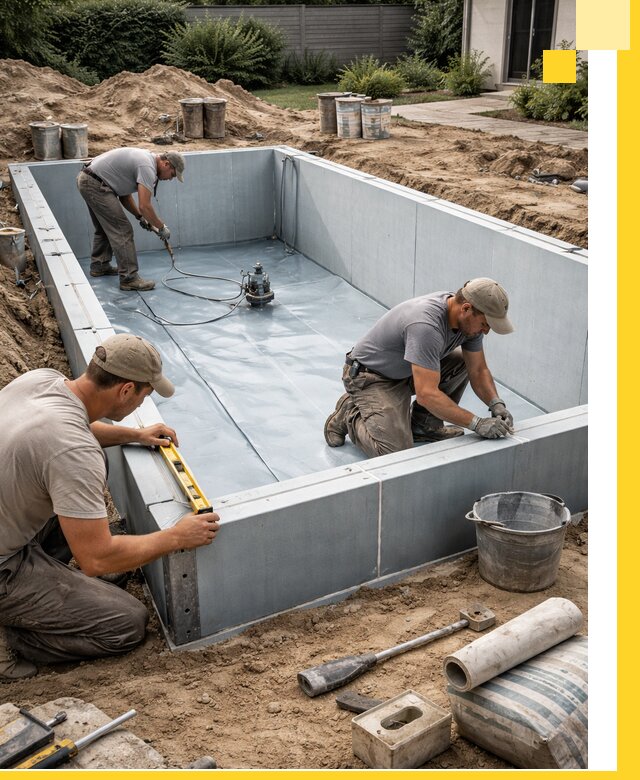 Профессиональный монтаж бассейнов под ключ в Урюпинске с гарантией