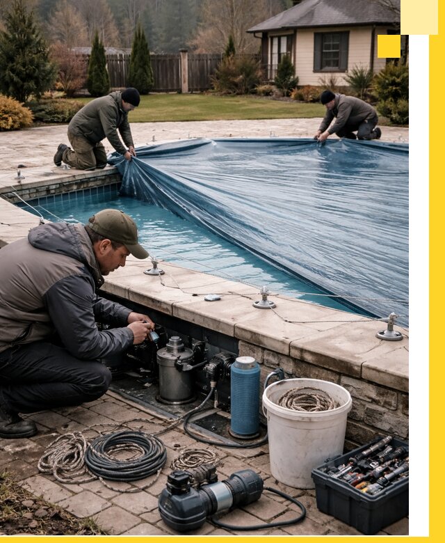 Консервация бассейнов в Урюпинске: подготовка к длительному хранению