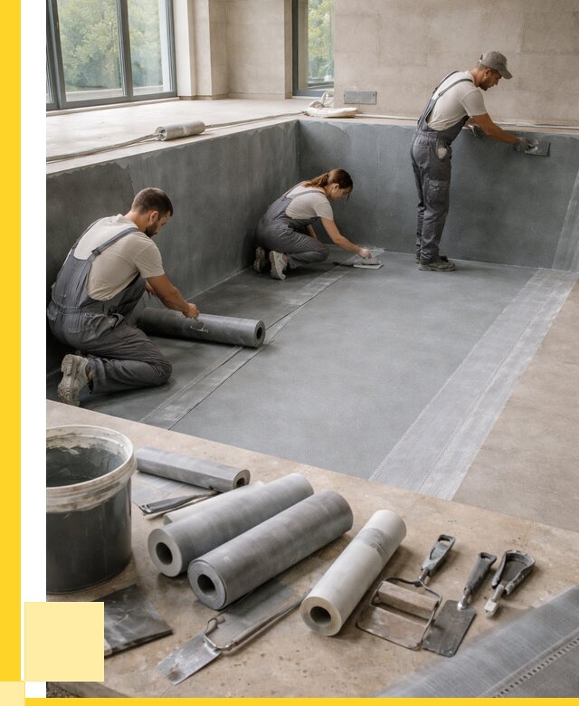 Гидроизоляция бассейнов в Урюпинске от 2060 р., ЭриданРюп