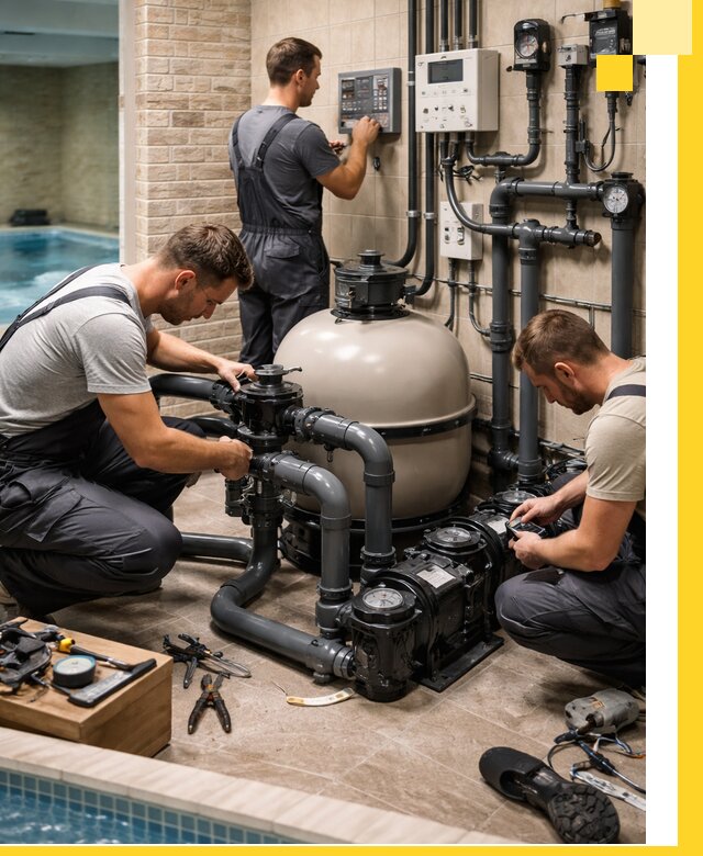 Комплексное оборудование для бассейнов под ключ в Урюпинске