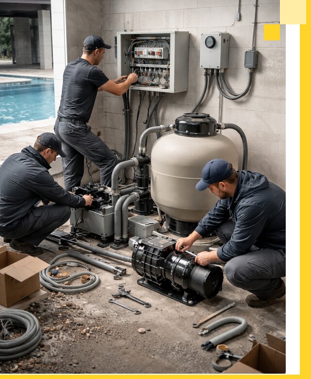 Профессиональный монтаж оборудования для бассейнов в Урюпинске