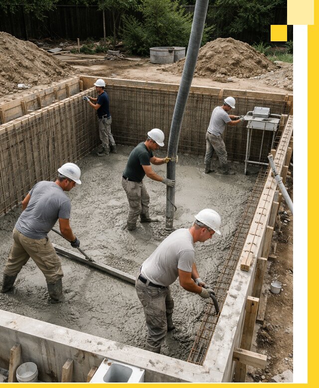 Строительство бетонных бассейнов под ключ в Урюпинске