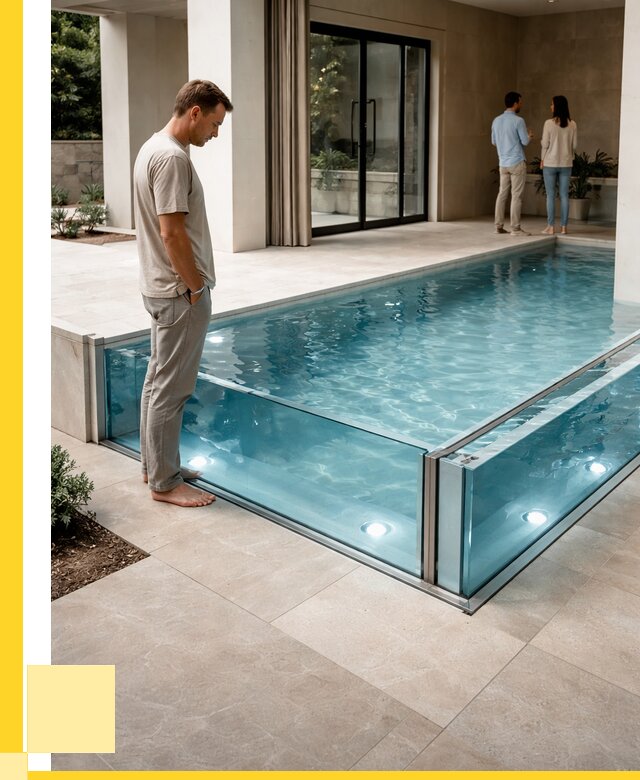 Стеклянные бассейны в Урюпинске от 1236120 р. | ЭриданРюп — мозаика