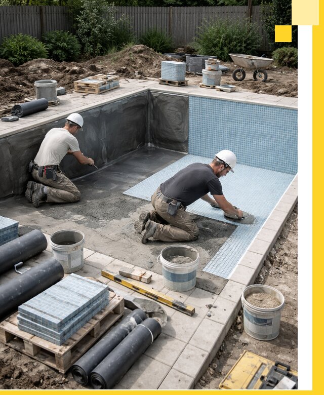 Проектирование и строительство стационарных бассейнов в Урюпинске