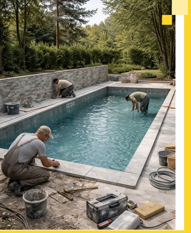 Проектирование и строительство частных бассейнов в Урюпинске