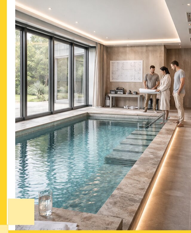 Закрытые бассейны под ключ в Урюпинске от 2575250 р. | ЭриданРюп