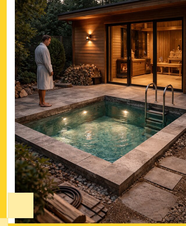 Бани с бассейном под ключ в Урюпинске от 97860 р. | ЭриданРюп