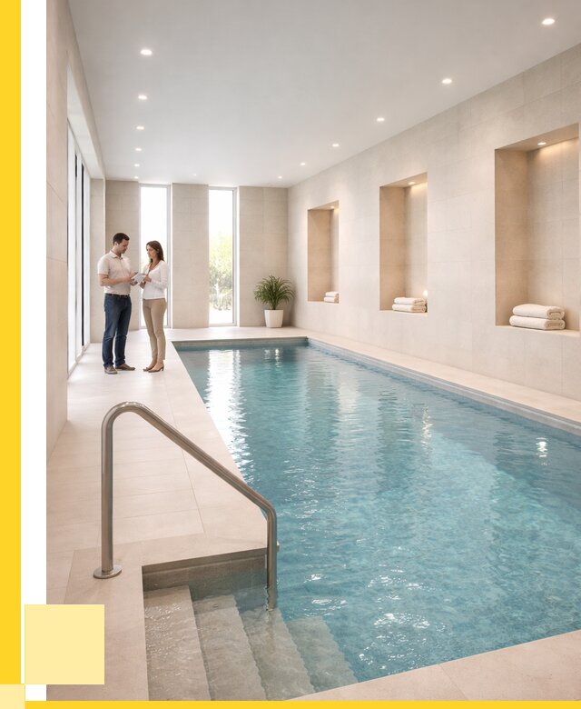 Бассейны в помещении под ключ в Урюпинске от 1545150 р. | ЭриданРюп