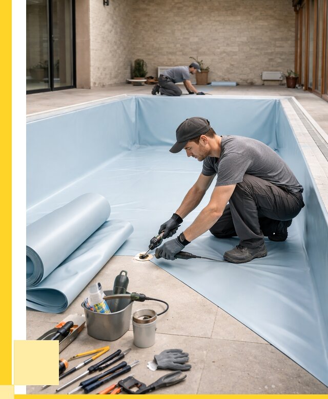 Пленка ПВХ для бассейнов в Урюпинске от 2575 р. | ЭриданРюп