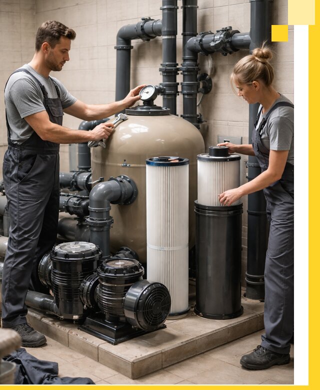 Фильтры и системы фильтрации для бассейнов в Урюпинске