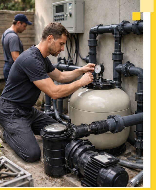 Поставка и монтаж фильтровального оборудования для бассейнов в Урюпинске