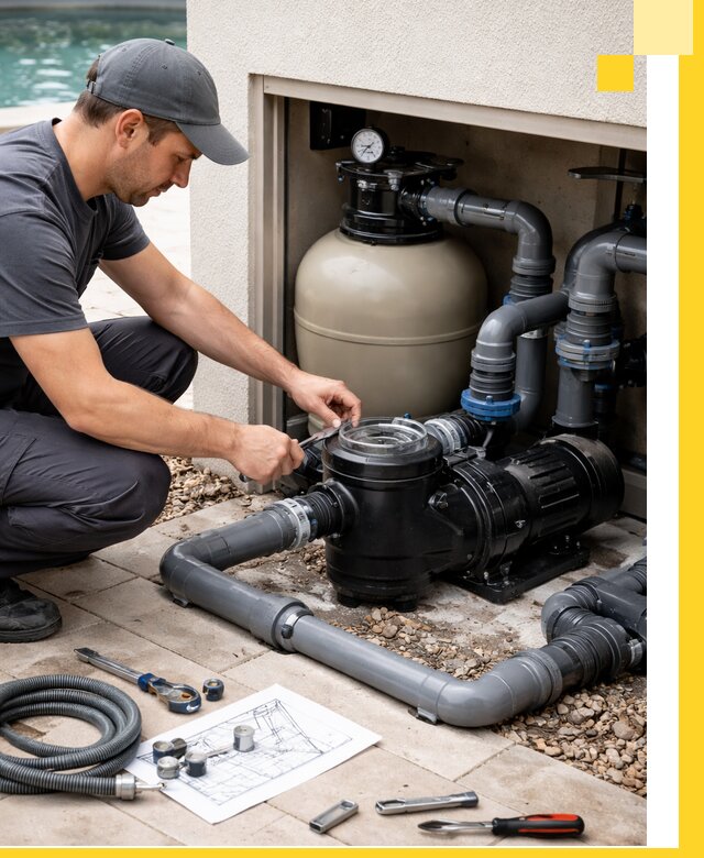 Поставка, монтаж и сервис насосов для бассейнов в Урюпинске