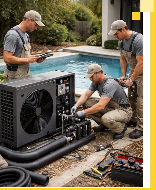 Проектирование и установка тепловых насосов для бассейнов в Урюпинске