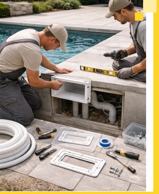 Поставка и установка скиммеров для бассейнов в Урюпинске