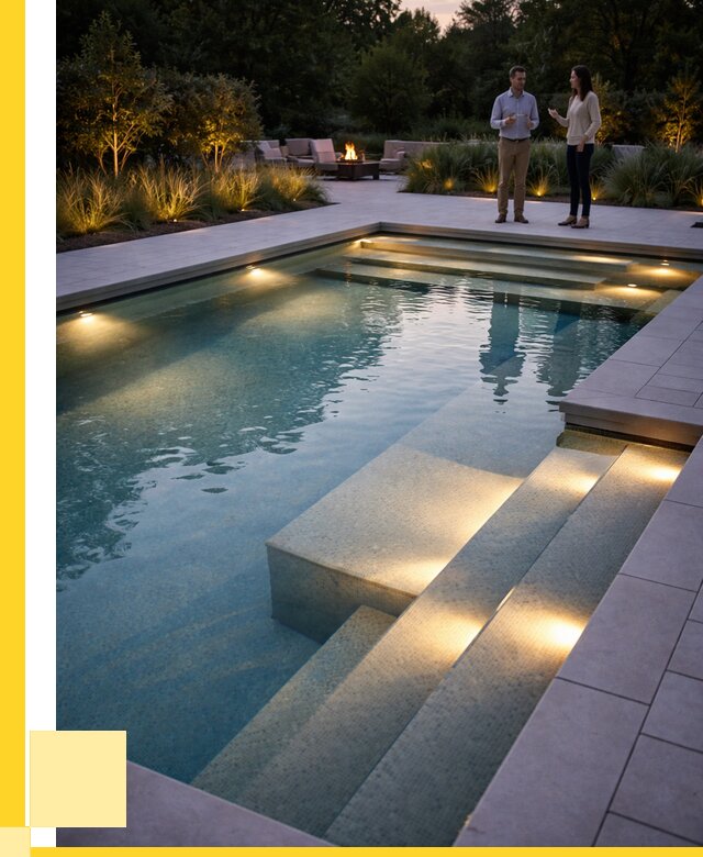 Освещение бассейнов в Урюпинске под ключ от 25753 р. | ЭриданРюп