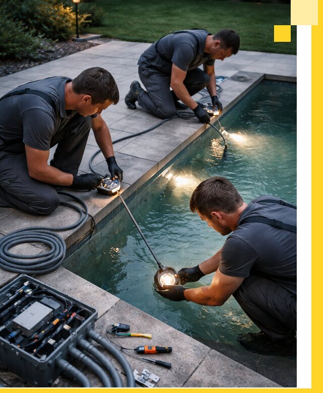 Профессиональное освещение бассейнов в Урюпинске: дизайн и монтаж