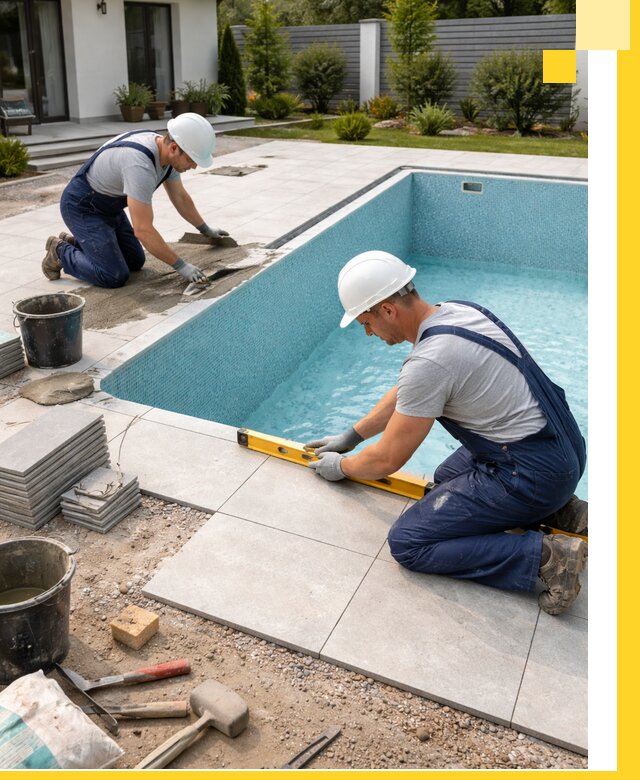 Строительство и монтаж плавательных бассейнов под ключ в Урюпинске