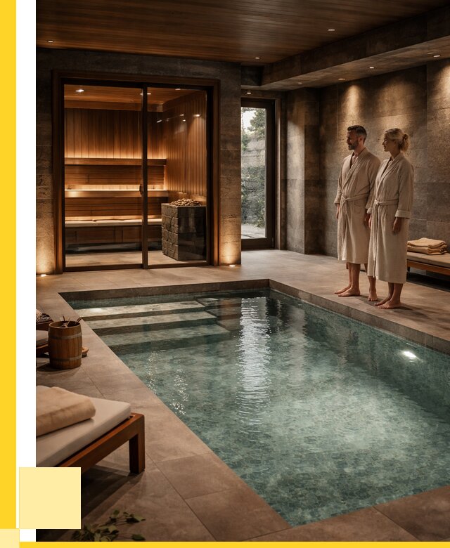 Сауна с большим бассейном в Урюпинске от 1236120 р. ЭриданРюп