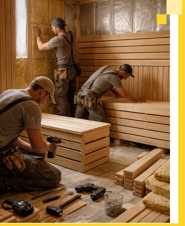 Профессиональное строительство саун под ключ в Урюпинске