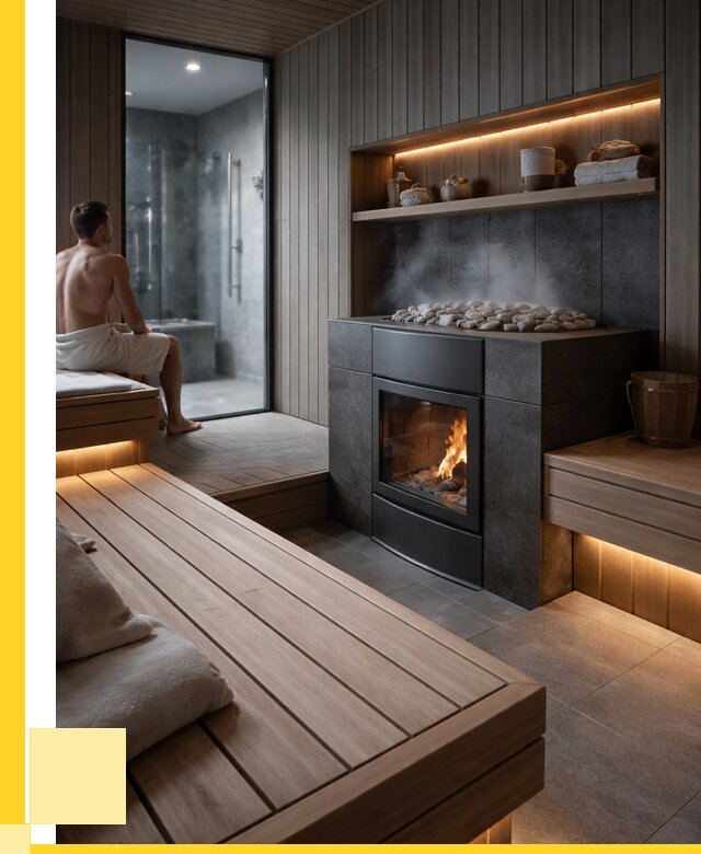 Проект сауны в частном доме в Урюпинске от 36054 р. | ЭриданРюп