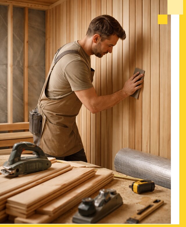 Профессиональная отделка саун и парных под ключ в Урюпинске