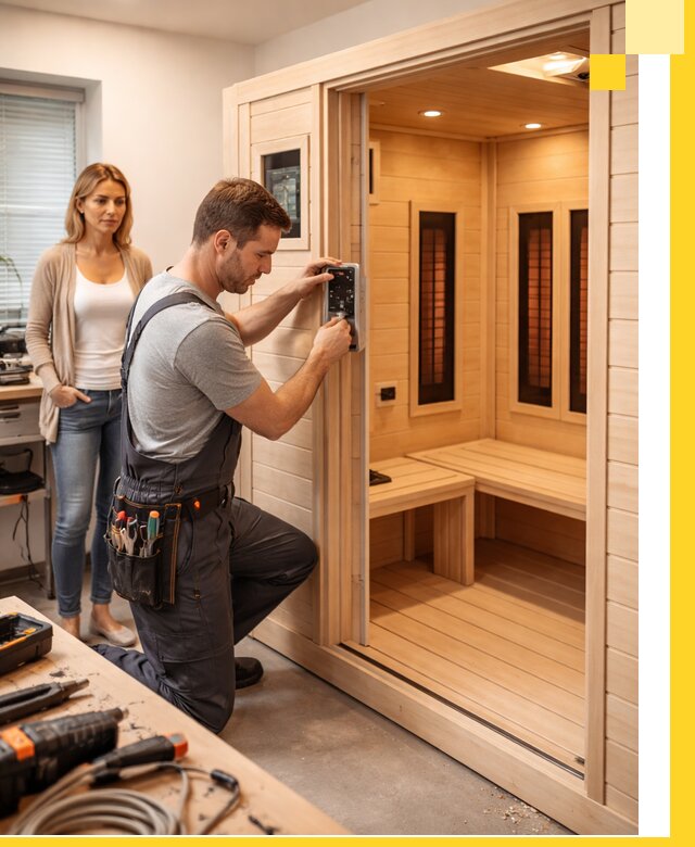 Инфракрасные сауны под ключ в Урюпинске продажа и установка